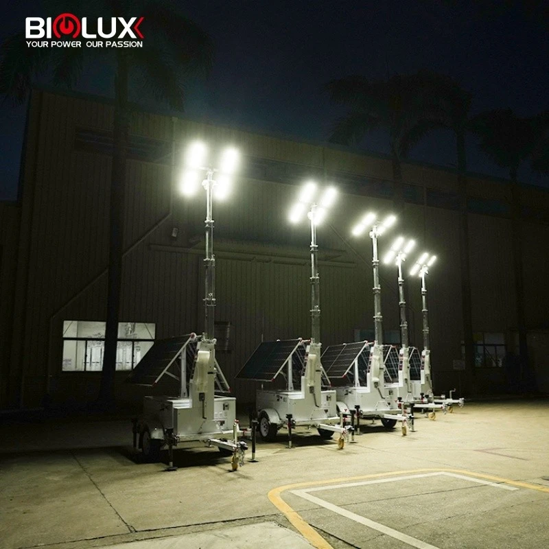 BIGLUX HiSOLO Solar AI-driven Light Trailer best