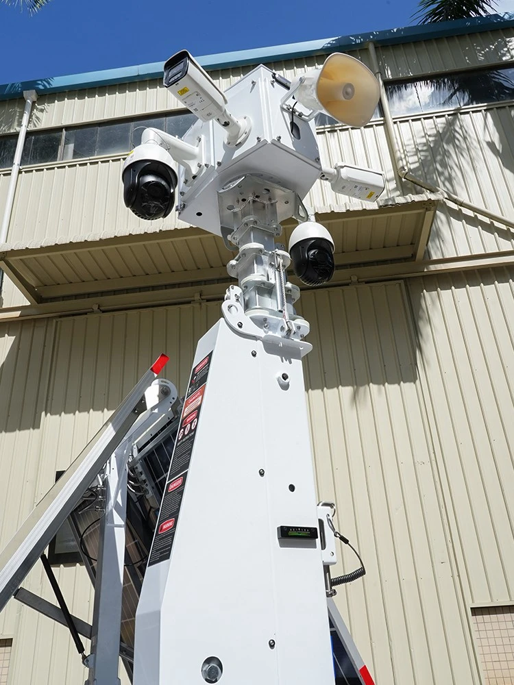 HISKID Mobile Solar Monitoring Tower price