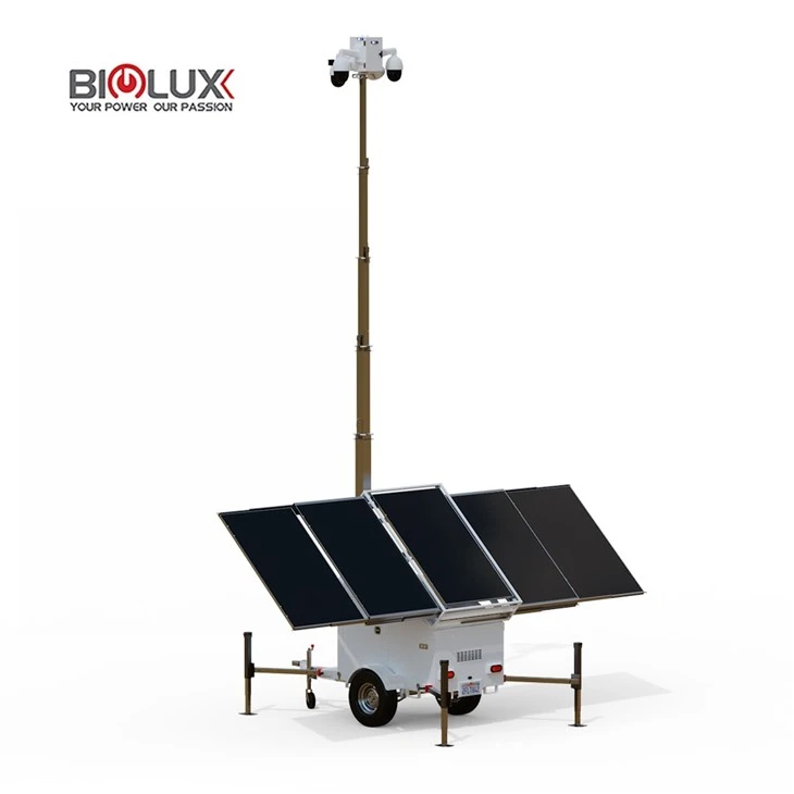 HiSTAR Solar Camera Tower With Remote Monitoring high quality