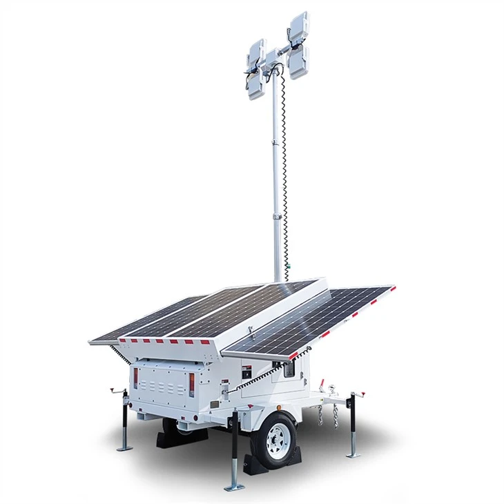 Rotational Solar Light Tower For World Cup 2022