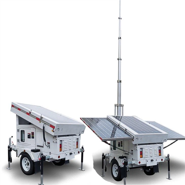 Light Weight Mobile Lighting Tower Trailer