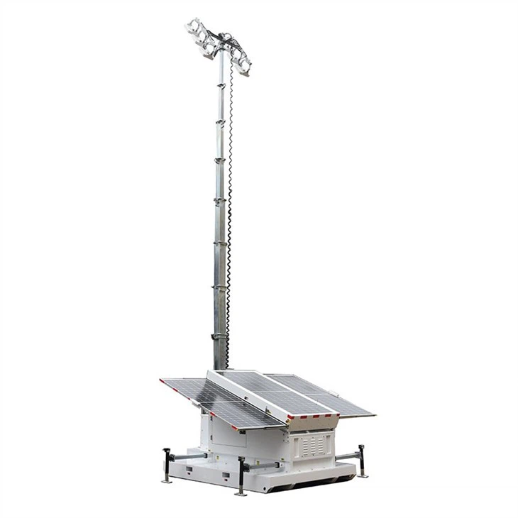 Skid Solar Light Tower