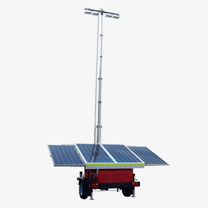 UK Standard Solar Light Tower