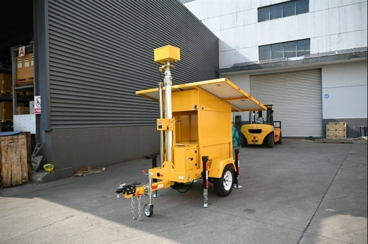 Portable Solar Surveillance Trailer