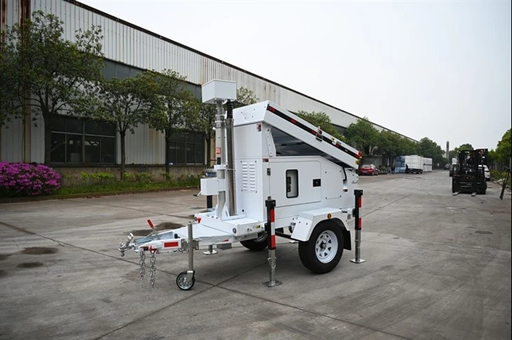 Solar Cctv Trailer For Events
